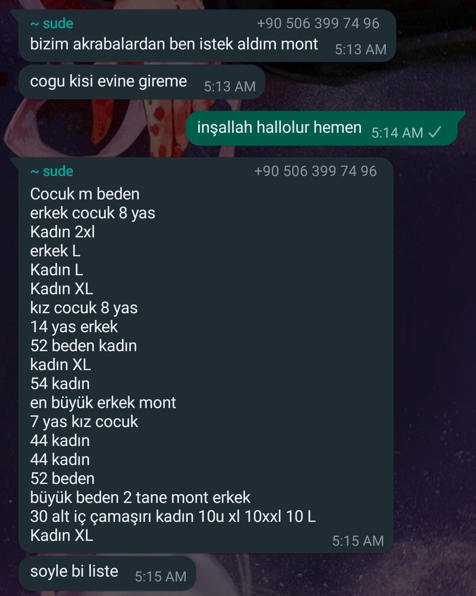 ADIYAMAN İÇİN GELEN BİR İHTİYAÇ LİSTESİ LÜTFEN YAYALIM‼️‼️

yeni mahalle 2626 sokak 24 numara adıyaman

<a href="/BabalaTv/">BaBaLa TV</a> <a href="/OguzhanUgur/">Oğuzhan Uğur</a> <a href="/haluklevent/">Haluk Levent ( Ahbap Ekibi )</a> <a href="/ahbap/">Ahbap</a> <a href="/Kizilay/">Türk Kızılay</a> <a href="/AFADTurkiye/">AFAD</a> #KIZILAY #AdıyamanYardımBekliyor #ADIYAMAN #deprem