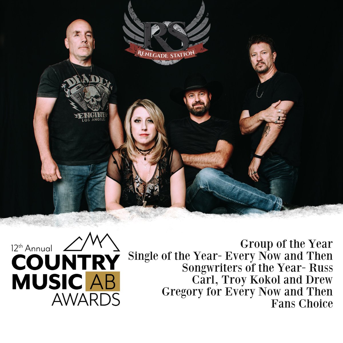 We are so stoked to find out we made the final Ballot for 4 @countrymusicalberta Awards! We are always so humbled and excited!! Thank you so much and huge congratulations to ALL the nominees!! 
Special shout out to our co writers <a href="/troykokol/">Troy Kokol</a> and @drewgregorymusic ! #cmab
