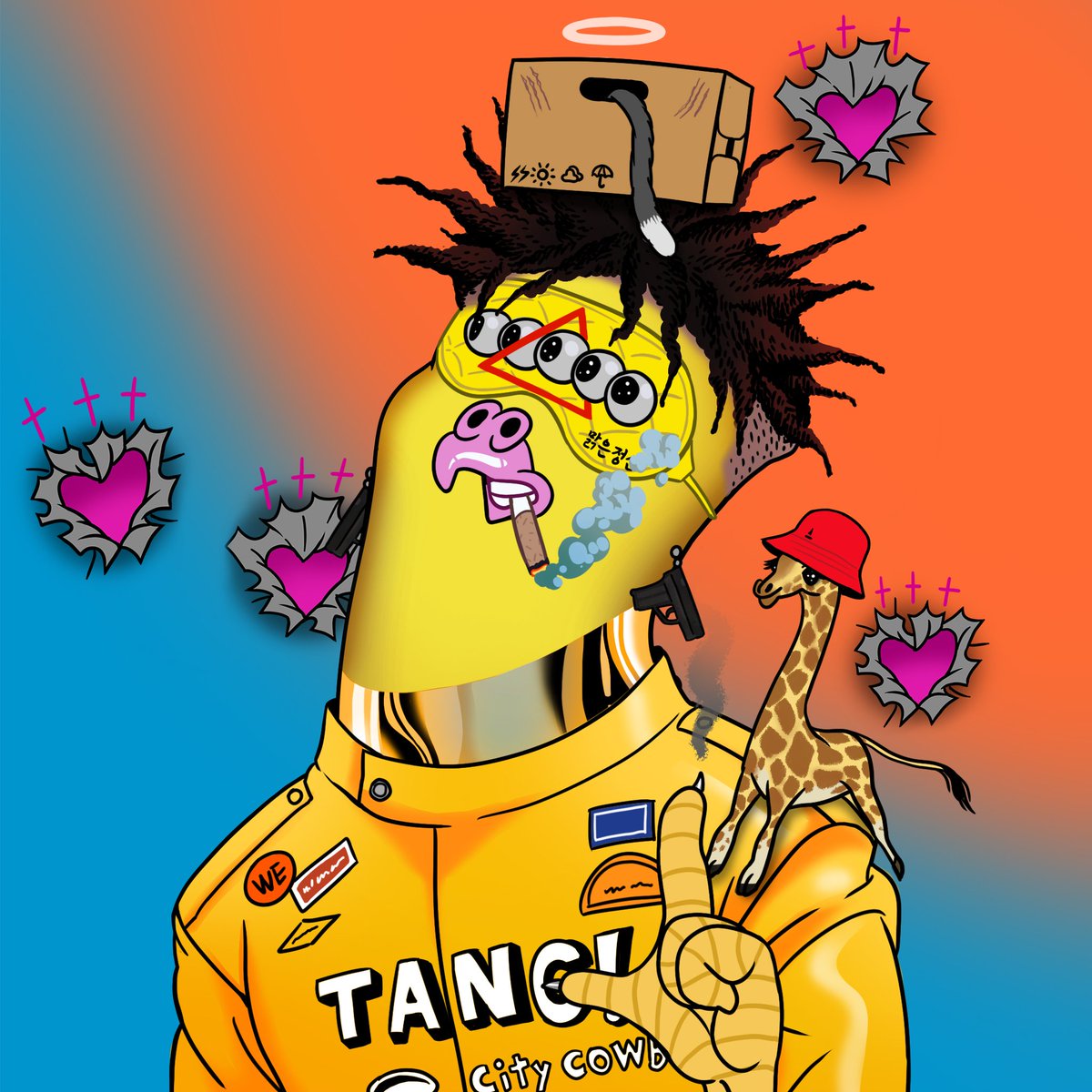 OHNIM on Twitter "🎉 OHNIM Real Frame Art Piece, 3rd raffle event