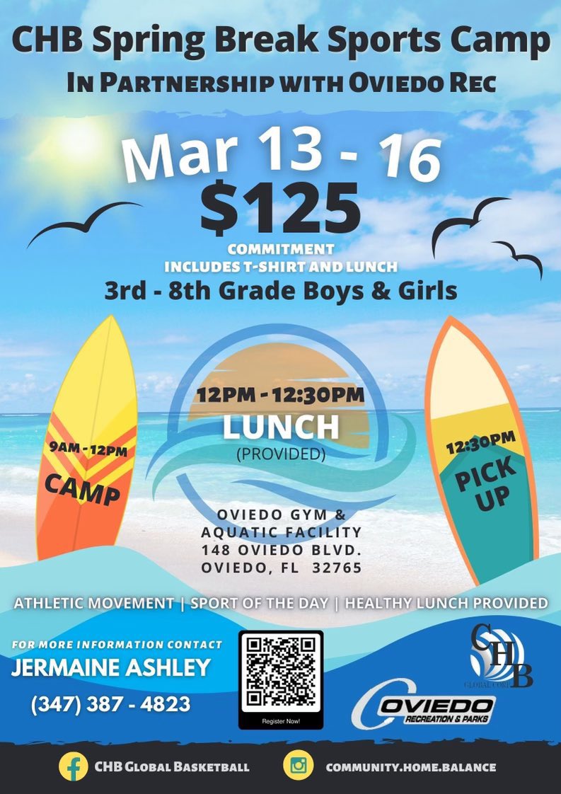 OviedoRecNParks's tweet image. #SpringBreakCamp too!…