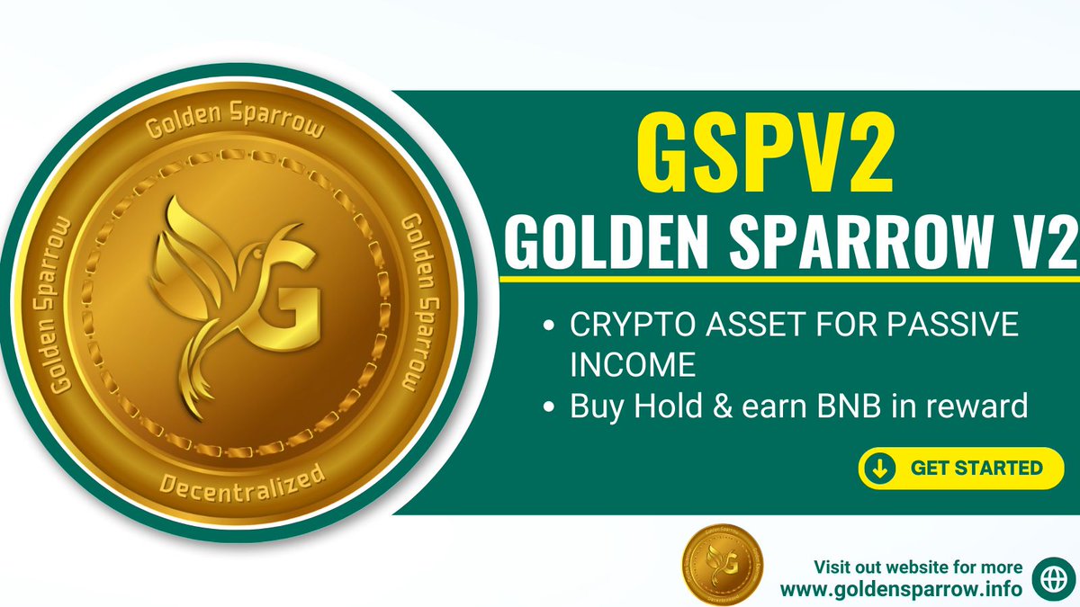 If you earn passive income  checkout more information #GSPV2 <a href="/realGSTArmy/">Golden Sparrow (GSF) Official</a> 

#loveisland
 #BBTitans 
#BBTitians 
#coinecplazaq 
#Crypto 
#cryptocurrencies