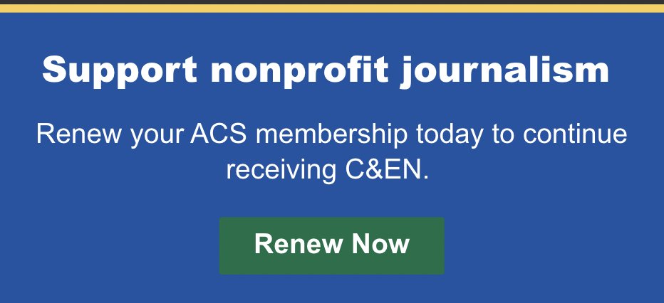 Given recent actions by the ACS gutting <a href="/cenmag/">C&EN (Chemical & Engineering News)</a> ...this is not an effective marketing strategy.