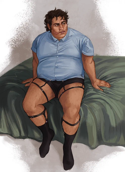 Recent OC  pin-up comm  