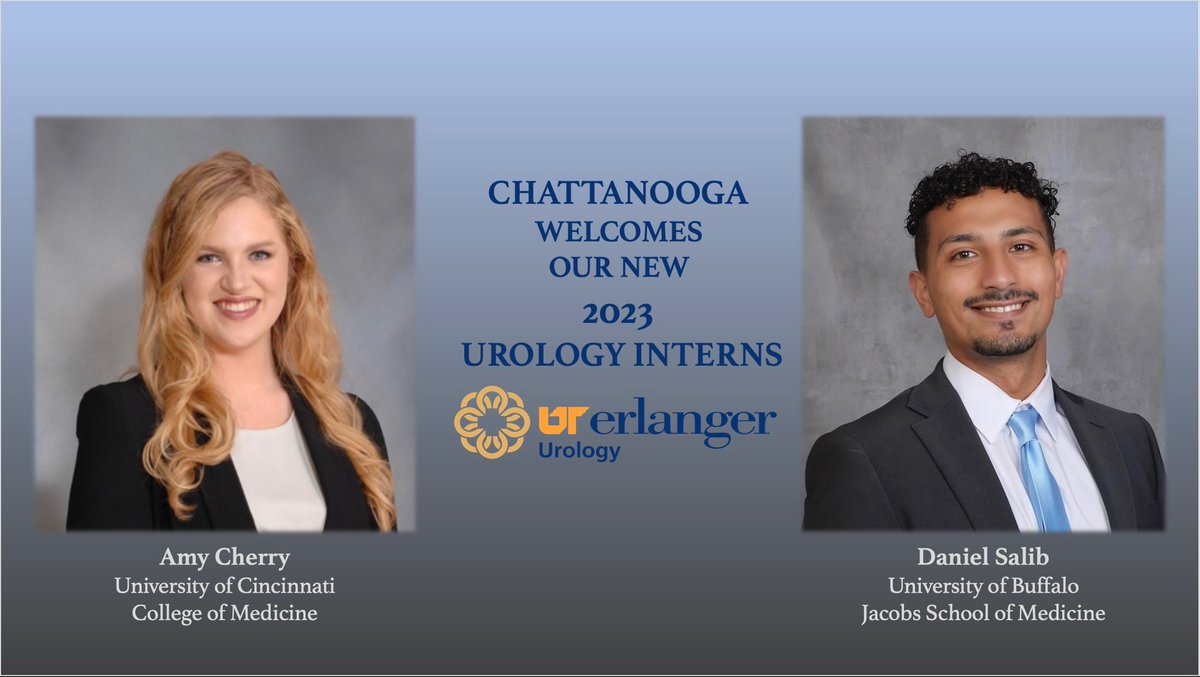 UTHSCChattUro's tweet photo. Excited to announce and introduce our new 2023 interns! #AUA #Uromatch #match2023 @Uro_Res @UroResidency https://t.co/x8o5CpWowp