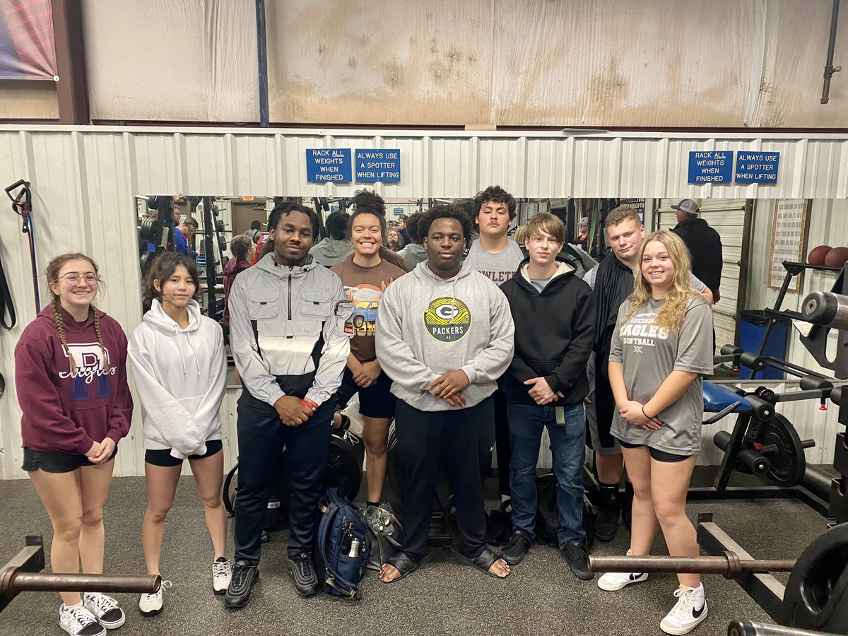 Great job to our RHS Powerlifting Team at their meet today against South Garland &amp; Naaman! #WeROne