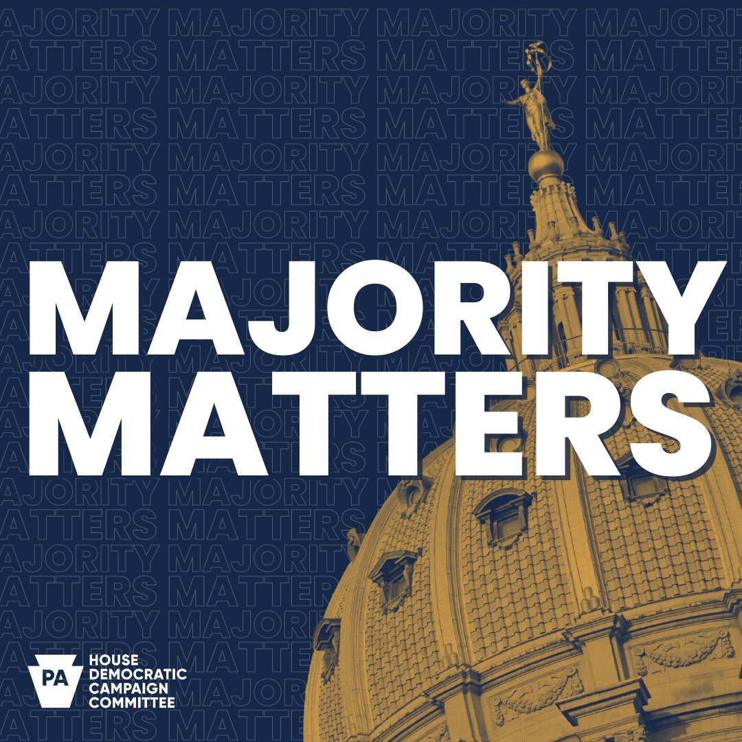 We elected a Democratic majority for the second time in a row.

The voters in Allegheny County have elected 3 new Democrats to the House – and with that, they protected the 102 seat majority that millions of Pennsylvanians first elected almost 3 months ago