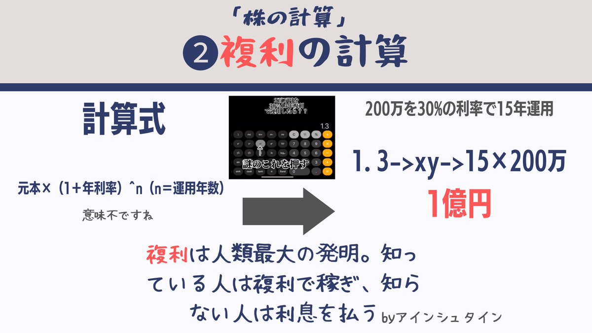 percell100's tweet photo. 【保存版】株で使いたい計算式。 https://t.co/7DkPKi4KcP