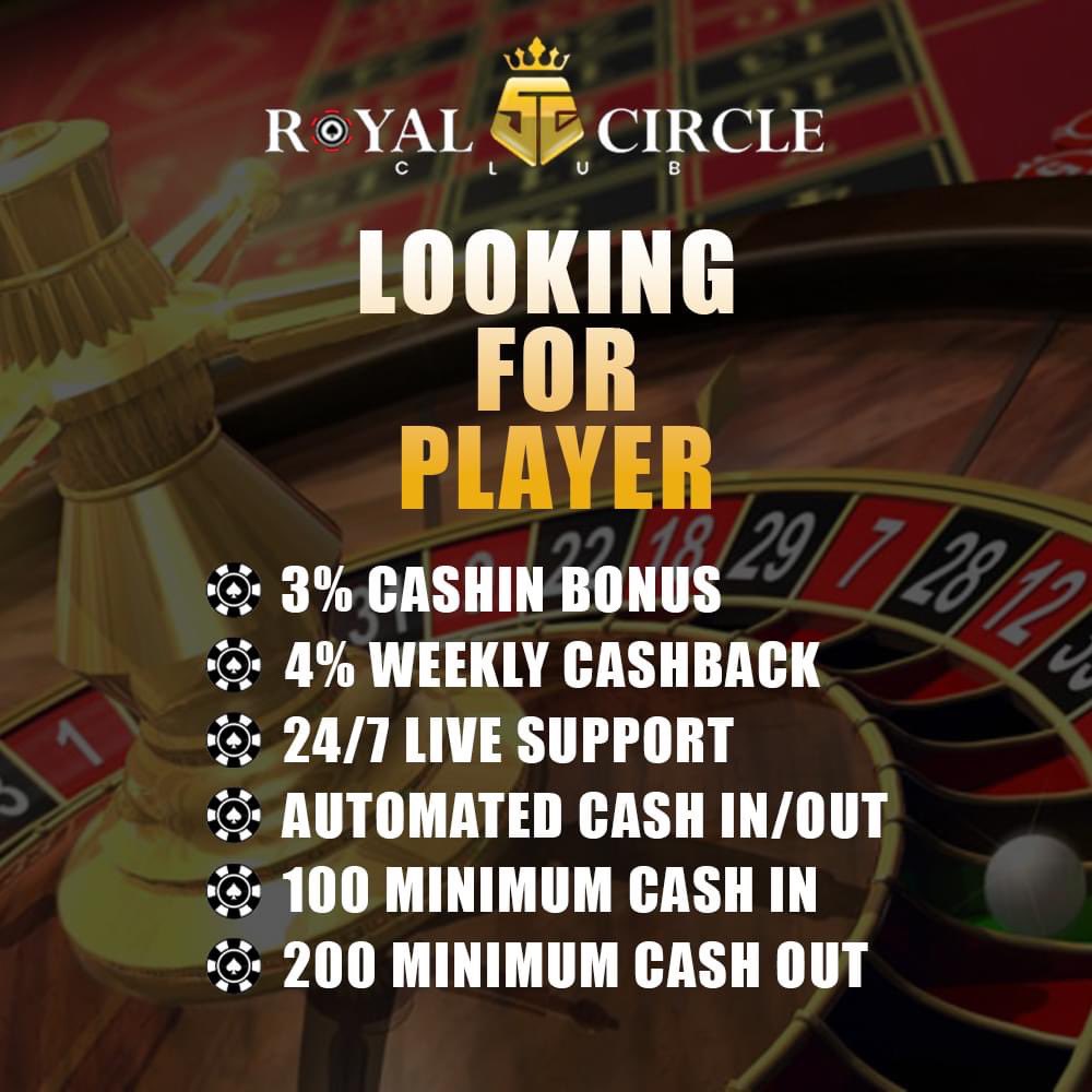 casinoqueeeen's tweet image. LF for Active Players &amp;amp; Agents!
Weekly Salary Comision🙏                              #RoyalCircleClub #Weeklyincome #Onlinecasinogame #legitmasteragent