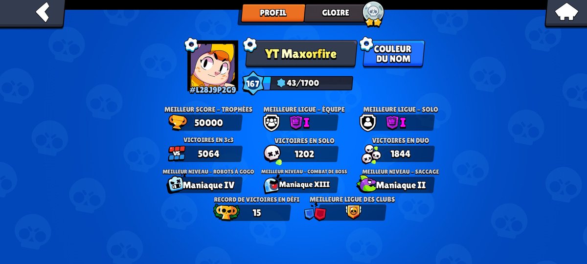MaxorfireYT's tweet photo. 50K ! 🔥 #brawlstars https://t.co/koo9A5P4F6
