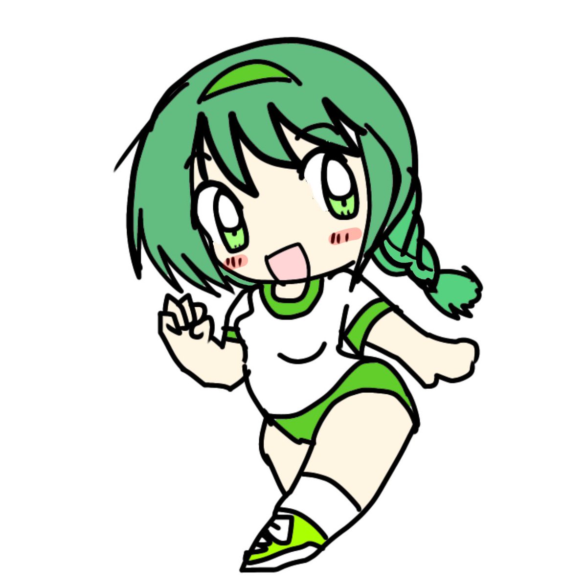 「こんにちは〜 」|塩粥のイラスト