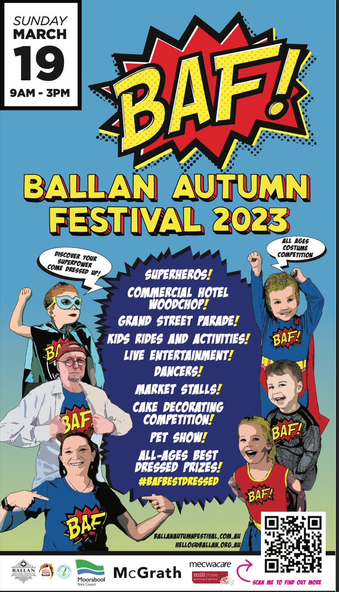 Counting down the days to #BAF2023 and its Superhero theme