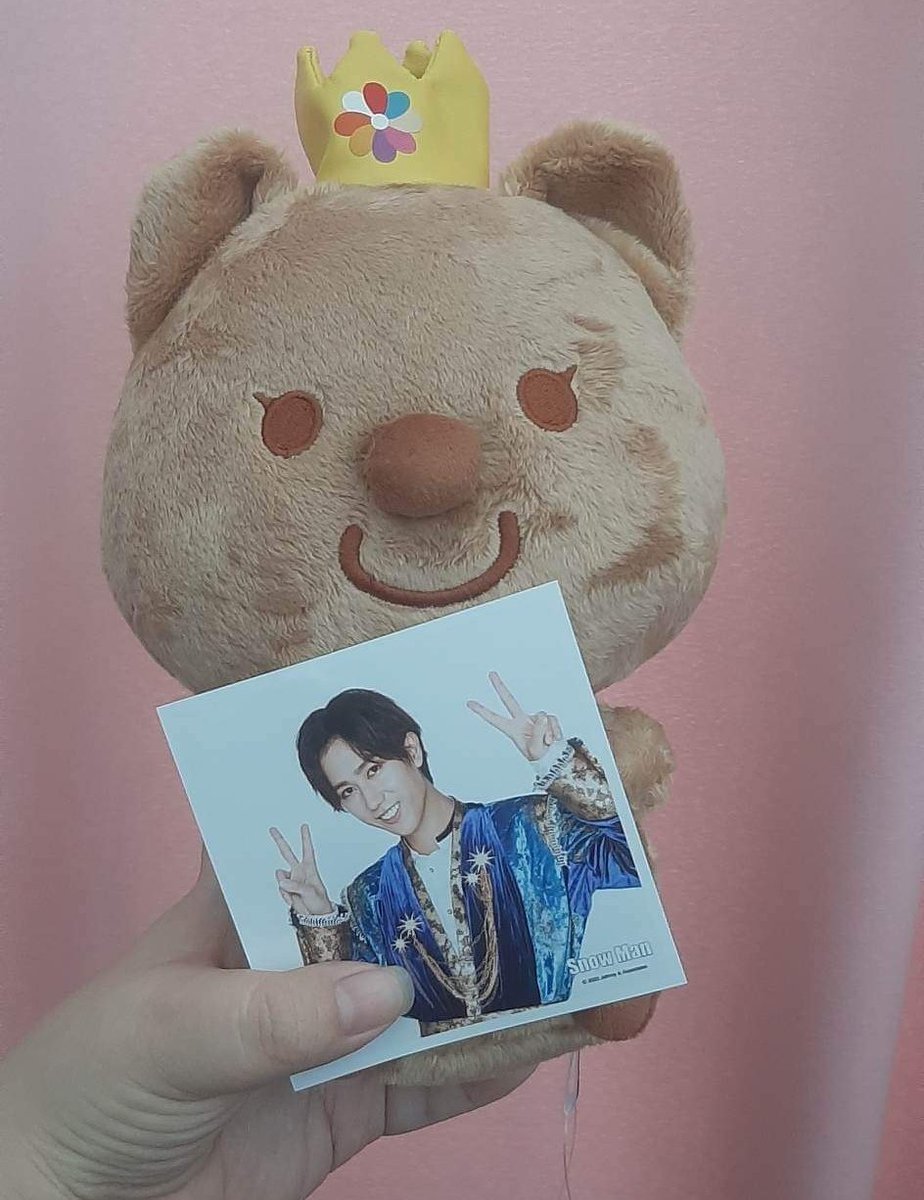 daye__daye's tweet photo. Thank you so much @JapanChest ☺️

Just received 8loomy plushie and Abe-chan pic 😆 https://t.co/u4ktvHq22T
