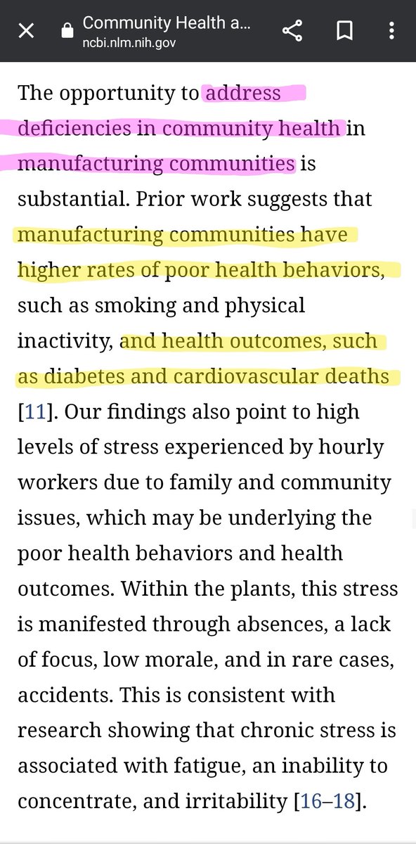 BookofColleen's tweet photo. @ChaseForLiberty Biden has this idea of halycon days when ppl thrived in manufacturing jobs.  Sure, bills were paid, but health outcomes were poor. https://t.co/YpTtIN9M0H