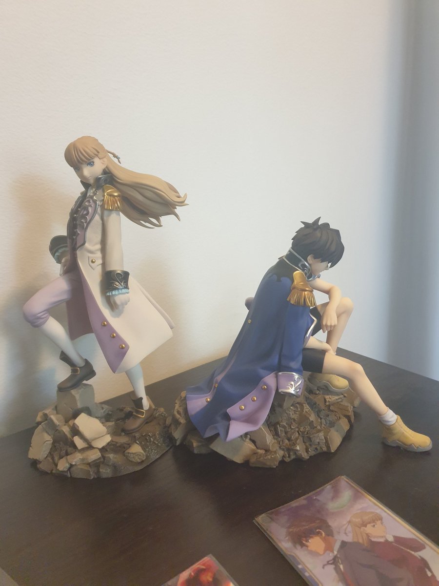 FallenWingZero's tweet image. My Relena statue finally arrived 😭💞. She's beautiful!!
They're finally together ❤ Heero's wife is finally home,,,
#gundamwing #mobilesuitgundam #heeroyuy #relenapeacecraft #ヒイリリ #ガンダムw #heeroxrelena #1xr