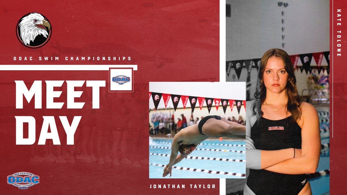 BCAthletics's tweet photo. ODACS!!! It's MEETDAY for Bridgewater swimming!!
 
📅 2/8-11
⌚️  7:30 pm
🆚 ODAC Swimming Championships
📍 Greensboro Aquatic Center, Greensboro, N.C.
📈 https://t.co/JwMR9sOJPF
📺 https://t.co/RRLyw8t9C3
#BleedCrimson #GoForGold https://t.co/I1eGH850DP