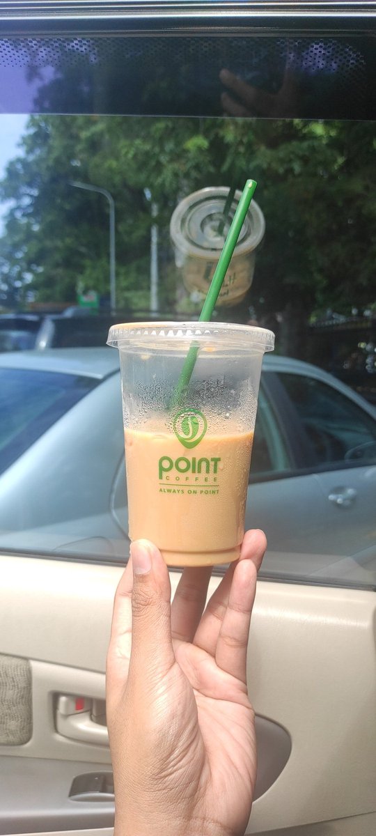 prawirahmad's tweet photo. "Mas wira, what is your go-to-coffee?", "Dolce latte by Point Coffee" 😍 https://t.co/Y2nm3Tjmox