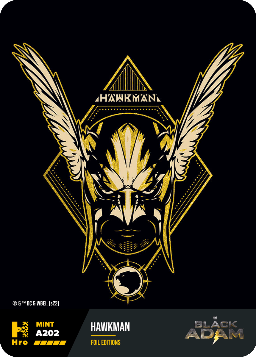 HroFeed's tweet photo. Black Adam Foil Editions Hawkman (mint #A202) just sold on #Hro
Sold Price: $54.99 USD
Total Minted: 39021
ℹ️ More information: https://t.co/wMwy6yN2Wl https://t.co/g5rnHrCfSO
