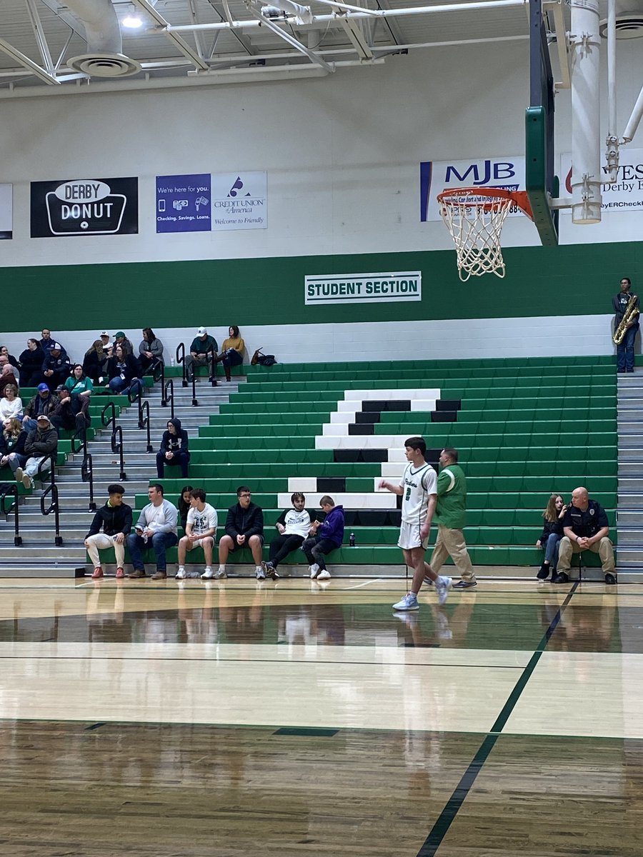 ThePantherMafia's tweet photo. Thread: DHS students, the first picture below is our student section from tonight boys basketball game in the middle of the third quarter. The second picture is from our student section three years ago. Our basketball team(s) work extremely hard and in order for both teams to https://t.co/knOzgF1dwZ