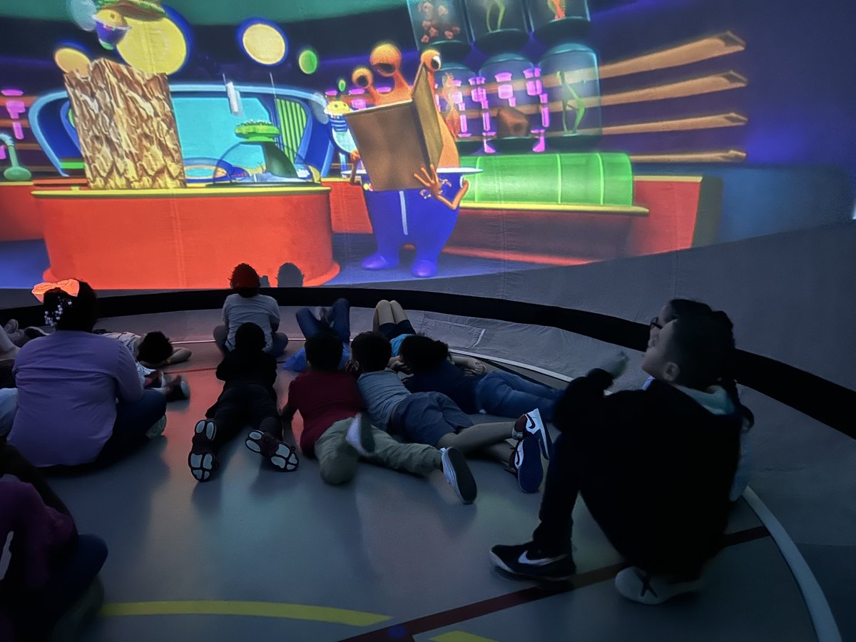 tonyadavis70's tweet photo. Fun day celebrating our @StuchberyES Stallions that met their mid- year AR goals🎉. These super- readers took a quick trip to outer space thanks to the @hmns Discovery Dome! 🚀🌏🪐🌔#pisdlachat @pisdesela https://t.co/FGe8M9cijd