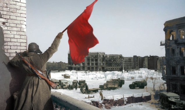 hojillasilva's tweet photo. #Rusia fue el eje fundamental de la victoria Soviética en Stalingrado en 1943, donde fue detenido el avance de la Alemania Nazi en #Europa y que marcó el inicio de la derrota del fascismo en 1945.
Hoy Estados Unidos y Europa quieren que el mundo olvide esto.
#Germany #Russia https://t.co/ND6g29EdZr