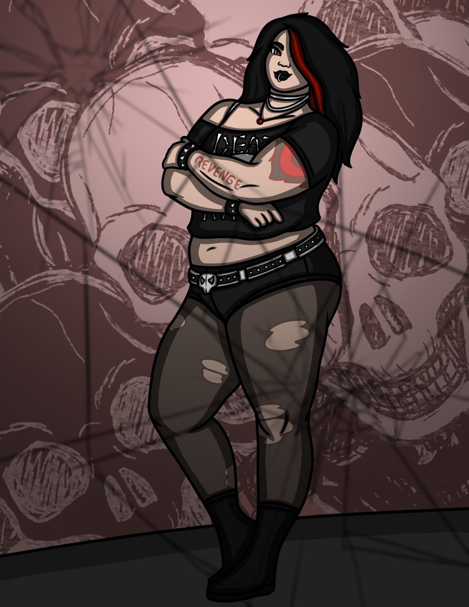 DrasticCreative's tweet photo. Some people LIVE for revenge.

#newcharacter #endsexism #bodydiversity  #Respect #art #artwork  #digitaldrawing #digitalart #ArtistOnTwitter #CLIPSTUDIOPAINT #illustration https://t.co/dgNmTsCtwX