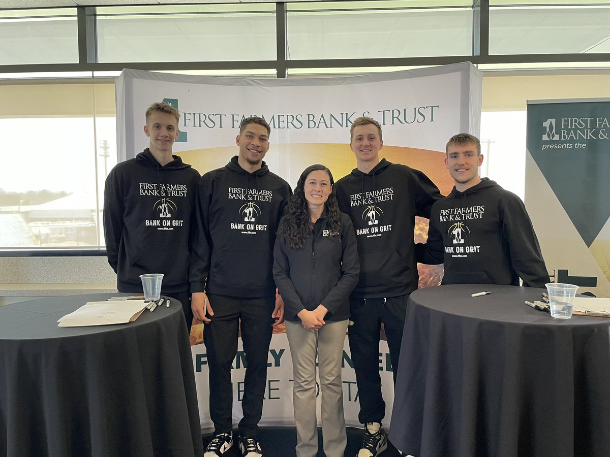 Amie_Osborn_'s tweet photo. Most feel they are younger than their current age…I feel I am taller! #realitycheck 🙃
These @BoilerBall young men are just as kind and humble in person as they seem in postgame press conferences.
Thanks @FFBT_Bank for hosting the 2023 #agsummit https://t.co/KvjTc4NvNE
