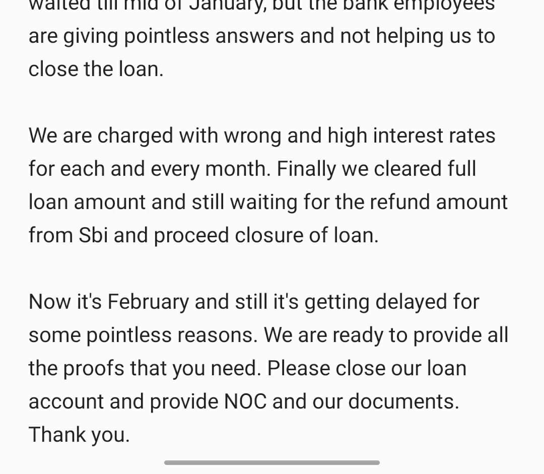gvsantosh's tweet photo. @TheOfficialSBI @GaneshNatarajan @vivekjoshi9 
Please help my friend and her parents to solve the issue. Thank you. https://t.co/MI1A42SXrf