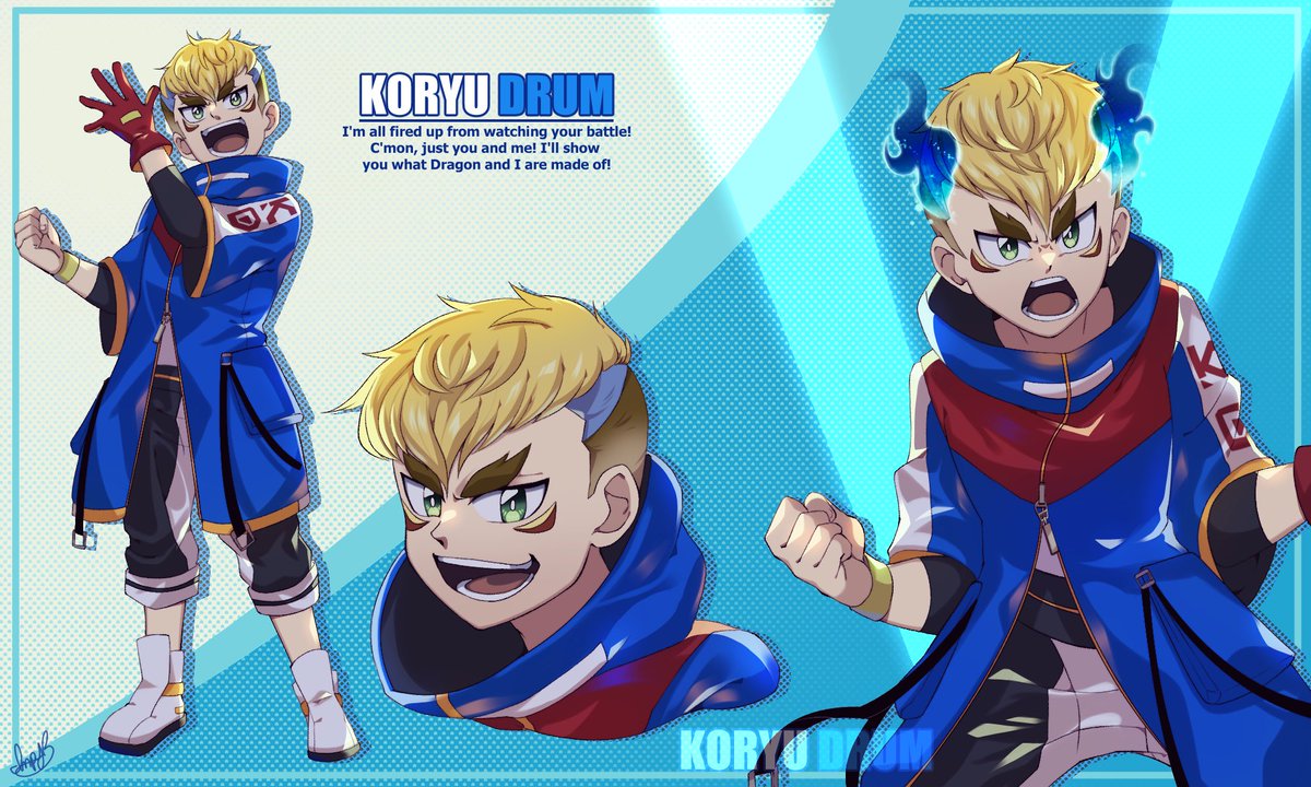 Dragon tamer Drum is here! Upgraded the jacket and gave him a REAL shape up!

Tell me whatcha think!