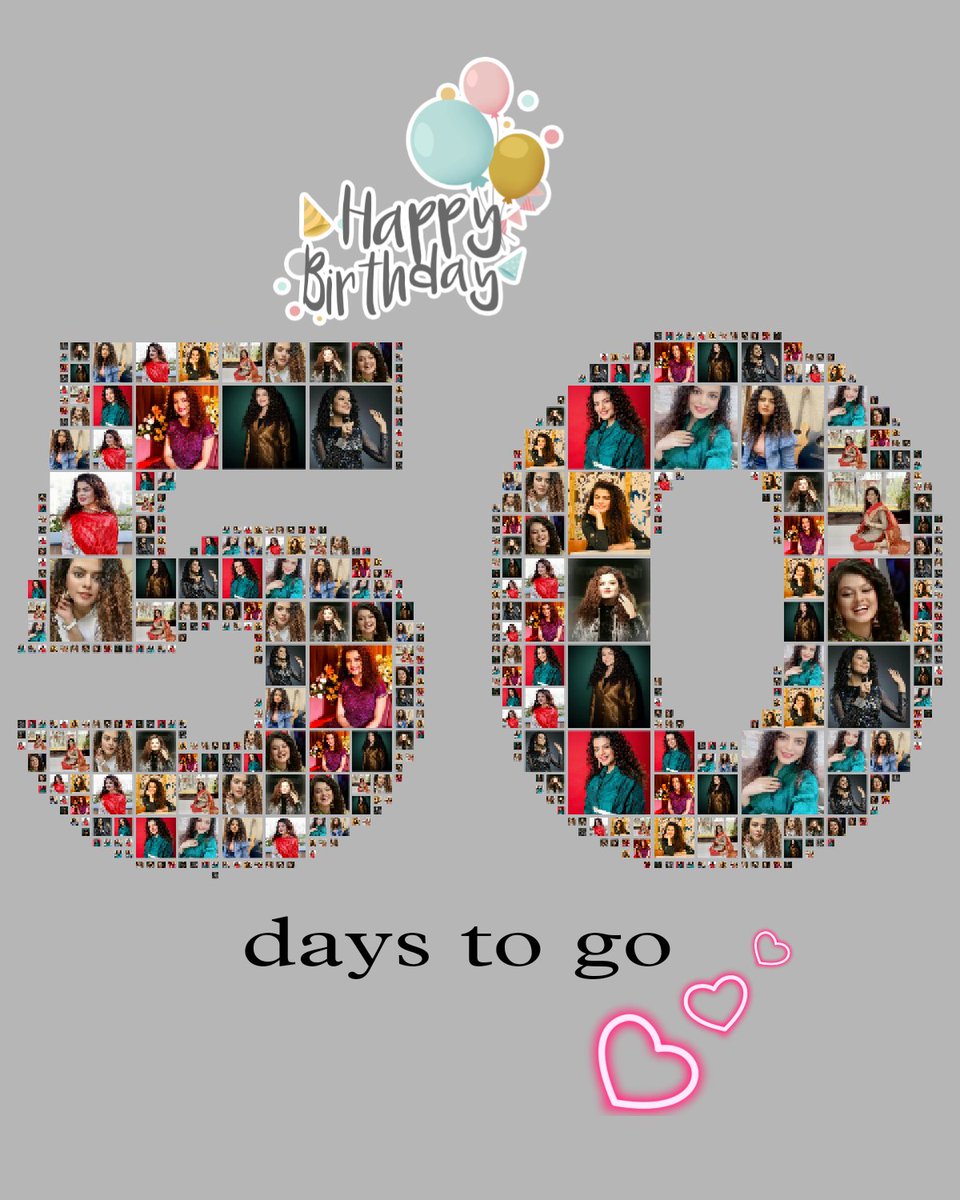 MeDebasis3's tweet photo. Just 50 days left for the birthday of our princess idol! 
She is so special to us that it's just not enough to wish her for a day only! 
Happy birthday in advance, ma'am!! 
@palakmuchhal3 
#HappyBirthdayPalakMuchhal50DaysToGo https://t.co/05o8NDumiA