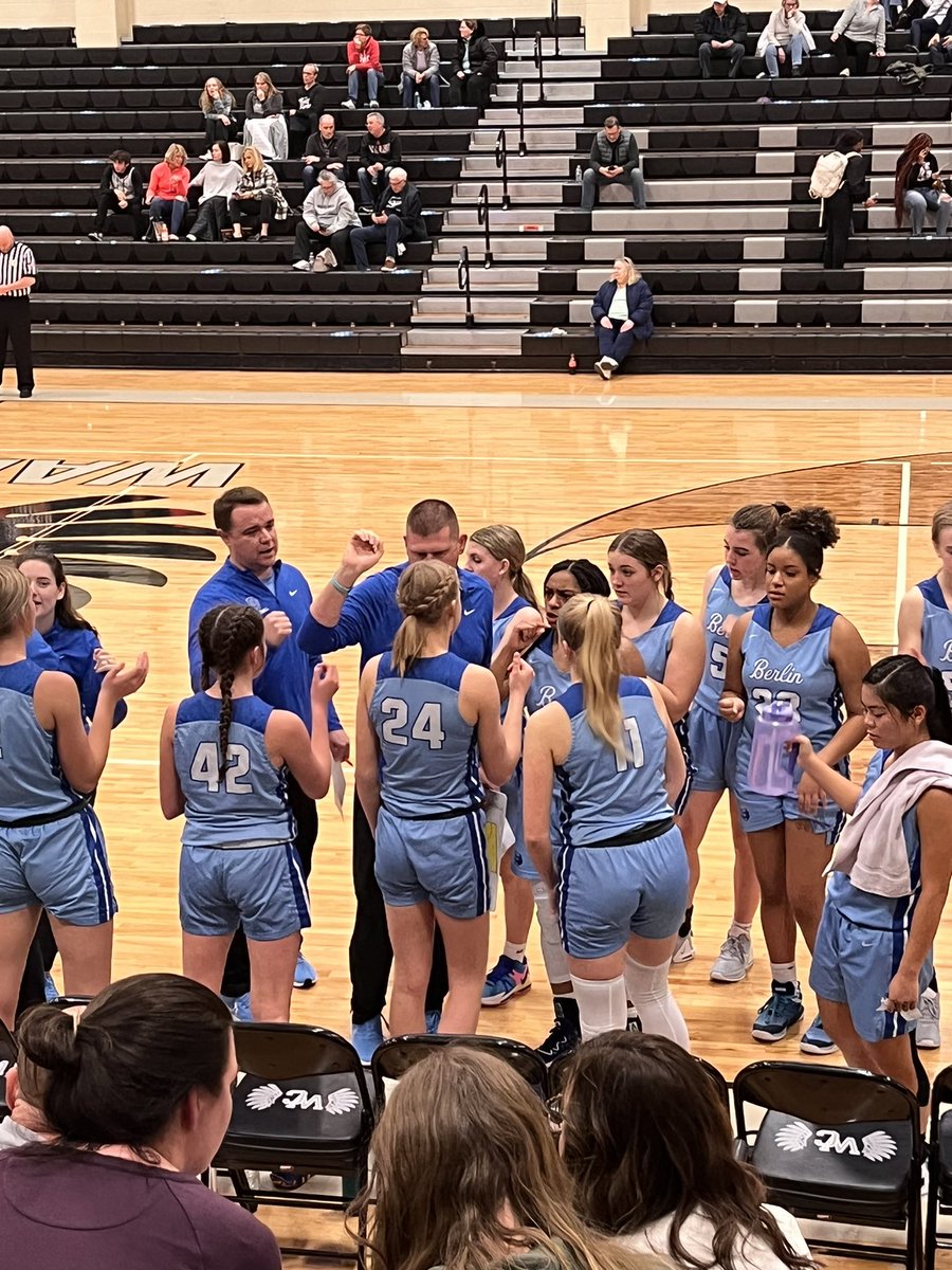 Down 8 at the half, these ladies willed themselves back to a 49-44 win tonight! A lot of grit and focus, knocking down 16 of 18 from the free throw line 💪🏻🐻🏀That’s 4 wins in our last 6 for <a href="/ladybearsbbk/">Berlin Lady Bears Basketball</a> <a href="/Todd_spinner/">OlentangyBerlinBears</a> <a href="/BerlinBearsAD/">Olentangy Berlin High School Athletic Dept</a> #WeStickTogether #ClawsUp