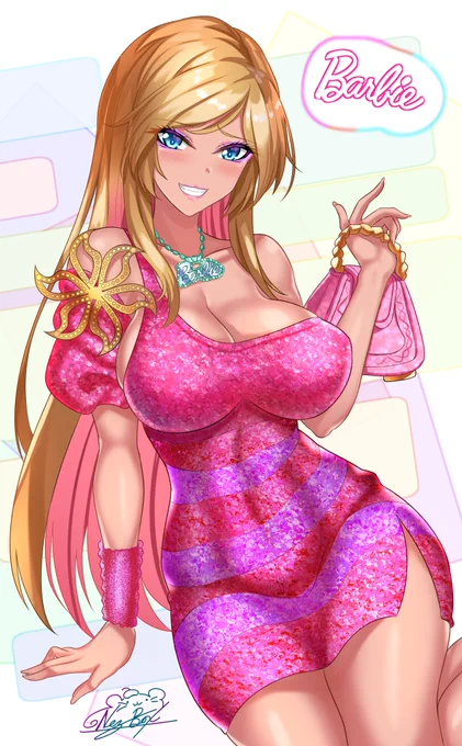 Come on, Barbie, let's go party! 