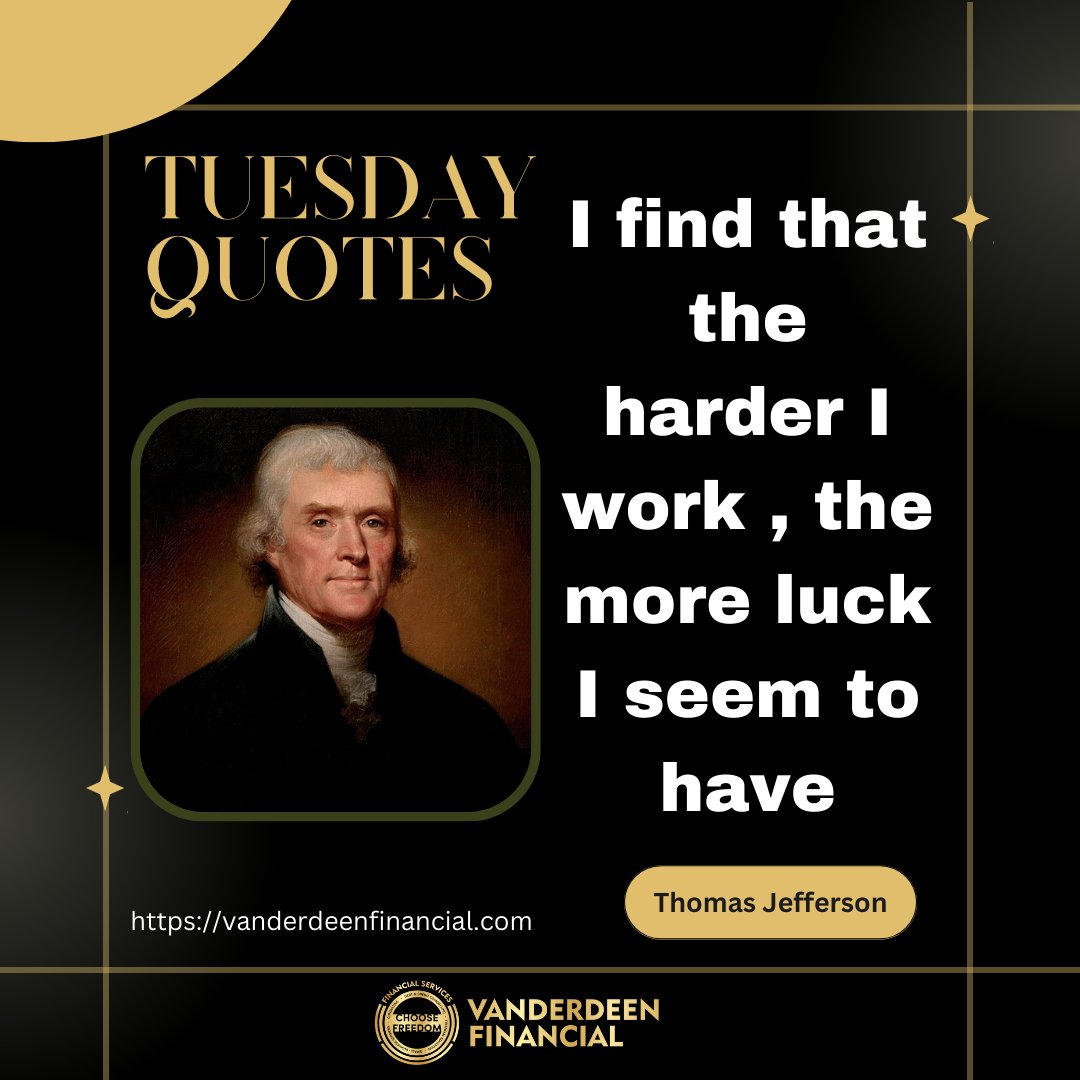 CVanderdeen's tweet image. You can make your own luck!

vanderdeenfinancial.com

#luck #workharder #vanderdeenfinancial #finance #accounting #bookkeeping #projections #reporting #smallbusiness #profitability #productivity