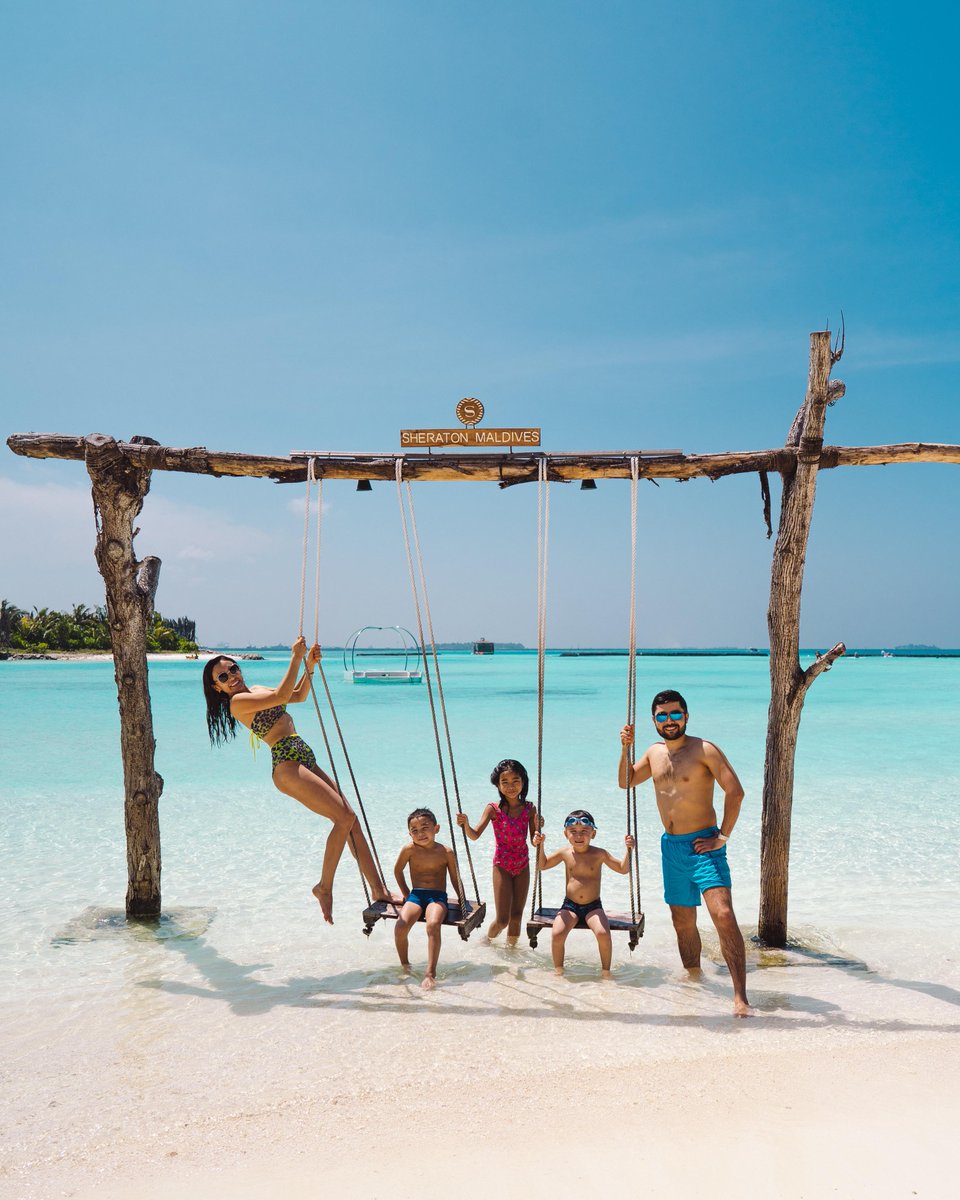 Enjoy cherished time together as you reconnect with those who matter most. Book today and explore the Maldives with your loved ones. sher.at/601939OYT #SheratonMaldives #FunAtSheraton #MarriottBonvoy #VisitMaldives