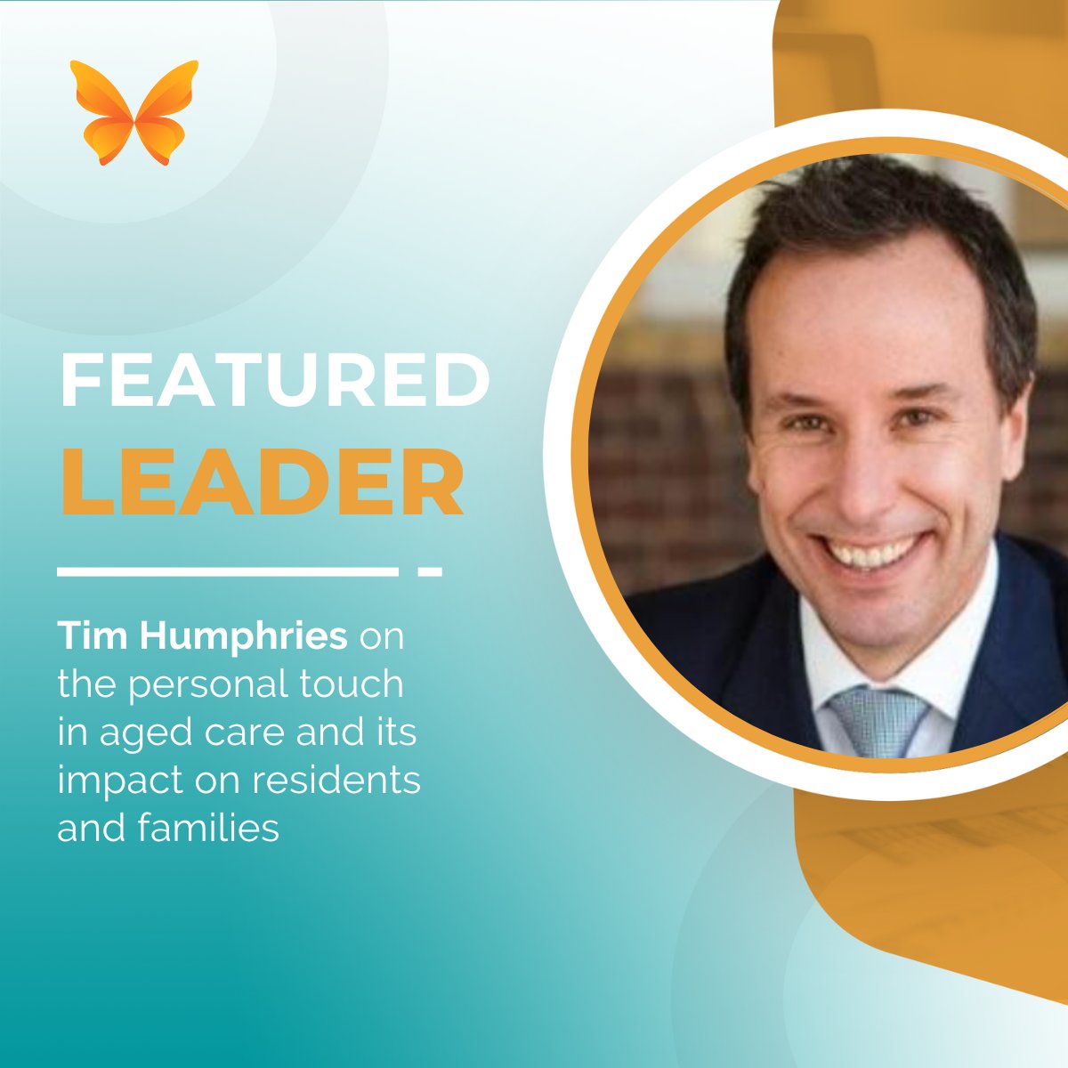 Healthcarechan's tweet photo. Bringing the personal touch to #agedcare has a profound impact on the lives of residents and their families.
#FeaturedLeader Tim Humphries shares how it can improve the overall well-being of residents and bring comfort to families.
Watch here: https://t.co/V0bCPxmk0n https://t.co/gTJRfLGd7u