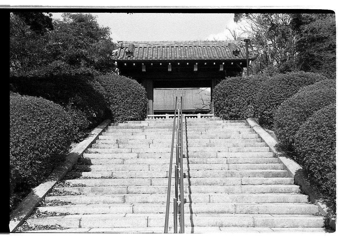 kojimir2's tweet photo. ここは日本で唯一、物体としての仏陀の遺骨が納められているという日泰寺仏舎利殿となります。
でも、直に見ることはできないんよね〜。

#leicam4p 
#jupiter8 
#юпитер8 
#kentmere400 
#monochromephotography 
#monochromefilm 
#monochromefilmdevelopment 
#d76developer 
#日泰寺舎利殿 https://t.co/b4dfilGiRi