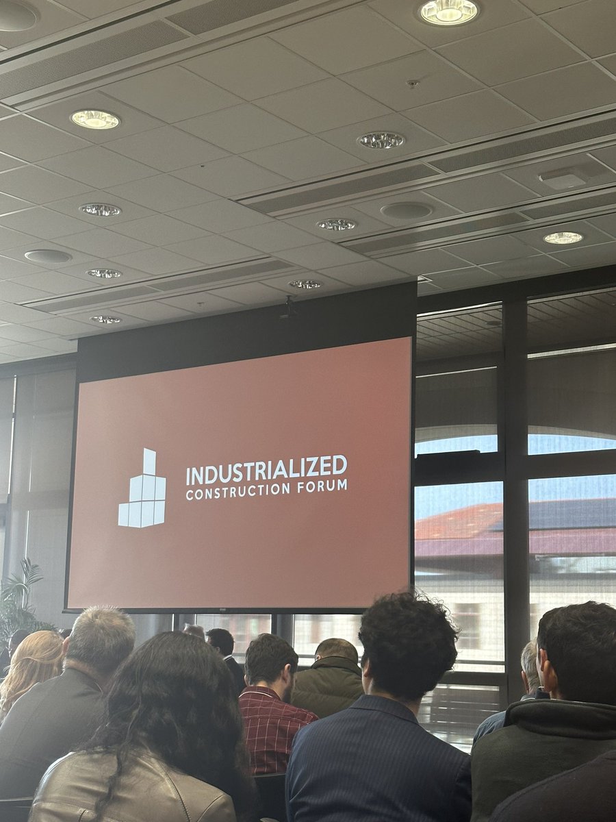 It was incredible seeing the excitement around new methods around #construction during the <a href="/ICForum_/">Industrialized Construction Forum</a> <a href="/Stanford/">Stanford University</a> 

The room was filled with folks from traditional home builders, tech founders, investors, and academia all looking to collaborate!