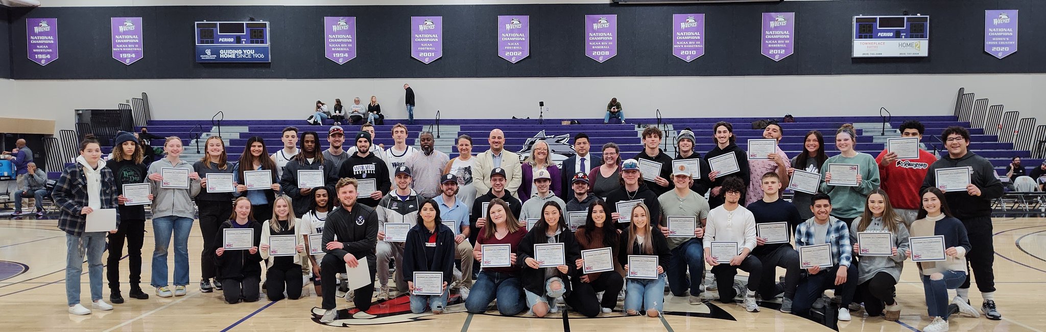 Joliet Junior College Athletics on Twitter "Great night honoring the Wolves fall athletes who