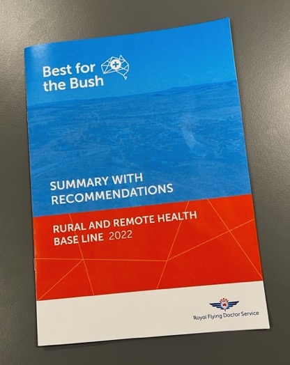 RDAA (@ruraldoctorsaus) on Twitter photo Our Senior Policy Advisor, Anita, has been at Parliament House today for the launch of the <a href="/RoyalFlyingDoc/">Royal Flying Doctor Service</a> report, 'Best for the Bush - Rural and Remote Health Baseline 2022'. It's an important report that demonstrates why primary care in the bush is so crucial! #medtwitter Our Senior Policy Advisor, Anita, has been at Parliament House today for the launch of the <a href="/RoyalFlyingDoc/">Royal Flying Doctor Service</a> report, 'Best for the Bush - Rural and Remote Health Baseline 2022'. It's an important report that demonstrates why primary care in the bush is so crucial! #medtwitter