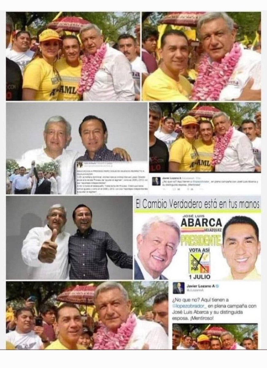 juditheleana's tweet photo. Vamos a refrescarle la neurona que le queda a #Amlo nadamas porque no me deja compartir más info toda esta gentuza son sus cuates a uno los #Traiciono y a otros les sigue engordando el bolsillo con #Cash 
@SCJN https://t.co/ZcmfvxVK0u
