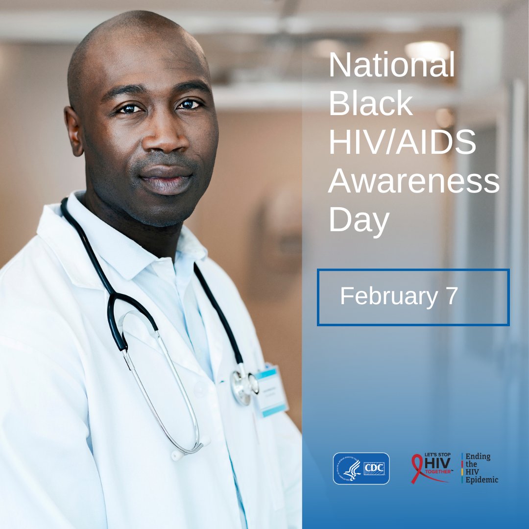 Today is National Black HIV/AIDS Awareness Day. We must stop stigma and discrimination. If we do, together, we can make HIV Black History. 
#NBHAAD #StopHIVTogether #GetTested #StopHIVStigma
