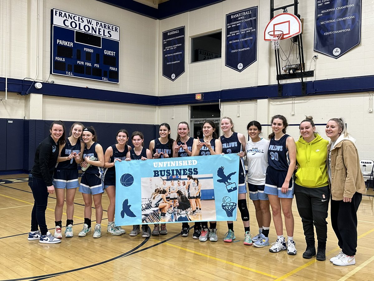 Congratulations to the Willows Academy basketball team for breaking the schools single season win record with 24. Coach Jodi Marver has done an exceptional job and is one of Illinois's top young coaches.@WAeaglessoar @WillowsHoops outstanding teacher and motivator.@JodiMarver