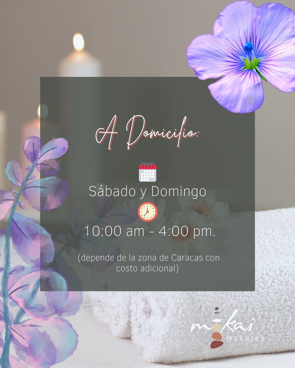MokaiMasajes's tweet image. Para más información o cualquier otra duda también puedes escribirme por mensaje privado, 🤗 con mucho gusto te atenderé.
¡Te espero! 😉
#Mokai #MokaiMasajes #masajesadomicilio #masajesterapéuticos #masajeterapeutico #masajesrelajantes #masaje #masajes #CitasMokai #MasajesSpa