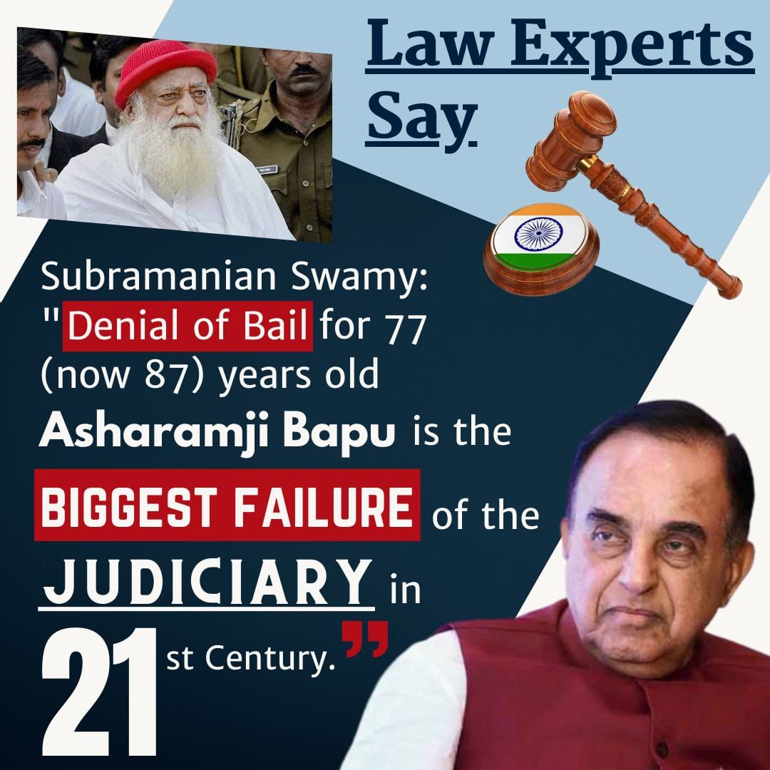 NituThakur914's tweet photo. #भारतीय_न्यायव्यवस्था ki Nyay Ki Garima दाव पर।
Law Experts Say that the Three Tier System says that the decisions for justice made by the lower court's can be false and the decision made in Asharamji Bapu case are really false. 
Therefore we want justice. https://t.co/ZeBtPB1iXI