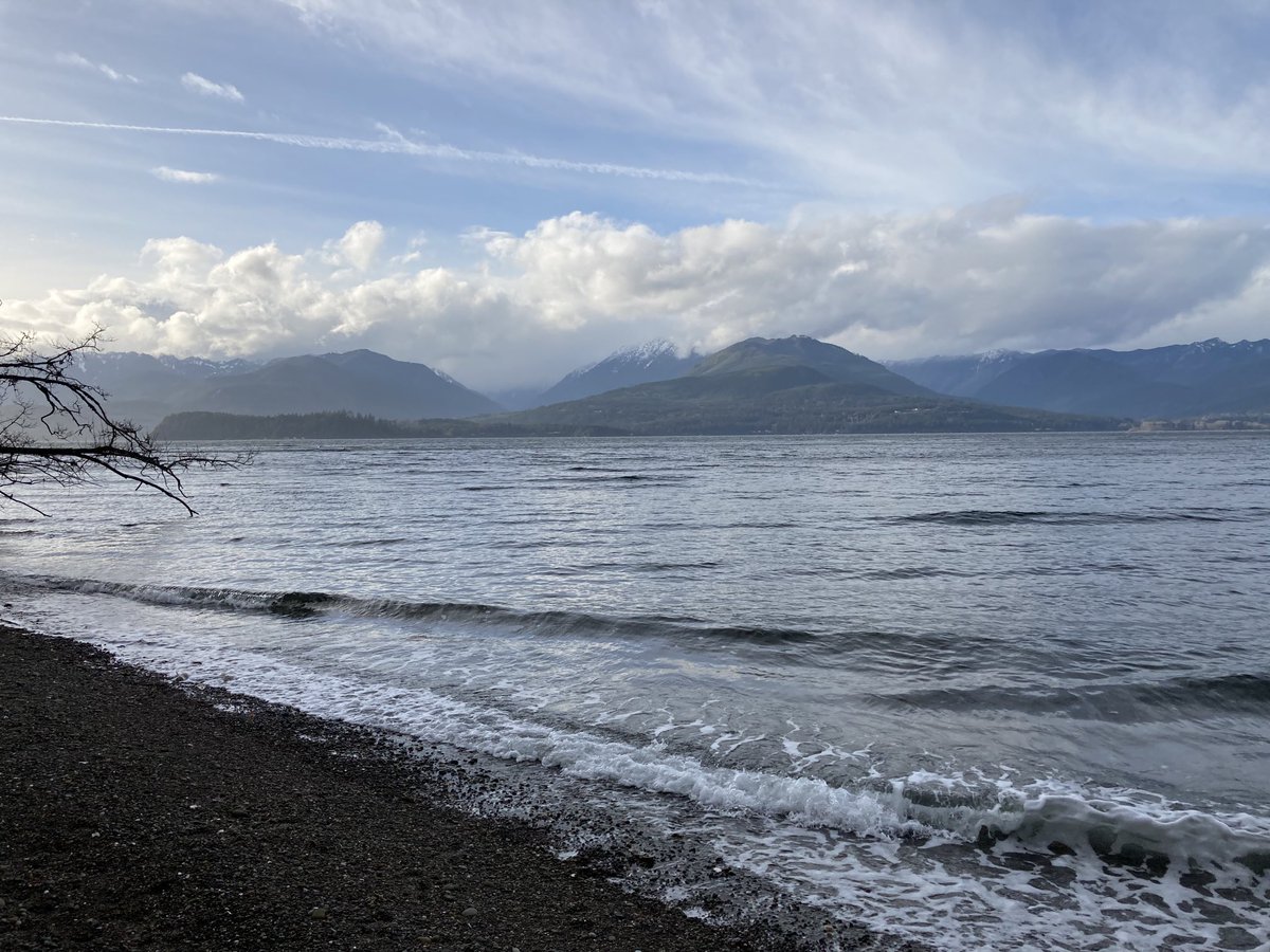 RevShevWLC's tweet photo. BTT, Feb 7: In my 1st time to WA, I saw some cool things in Bremerton: Olympic Mts in Scenic Beach State Park on the Hood Canal, towering pines & cedars, the Naval Shipyard…and the Schwartz fam! @emschwartz_1 makes great potatoes! #Seattlenexttime #checktheshirt #fampic https://t.co/2NadeFOMQC