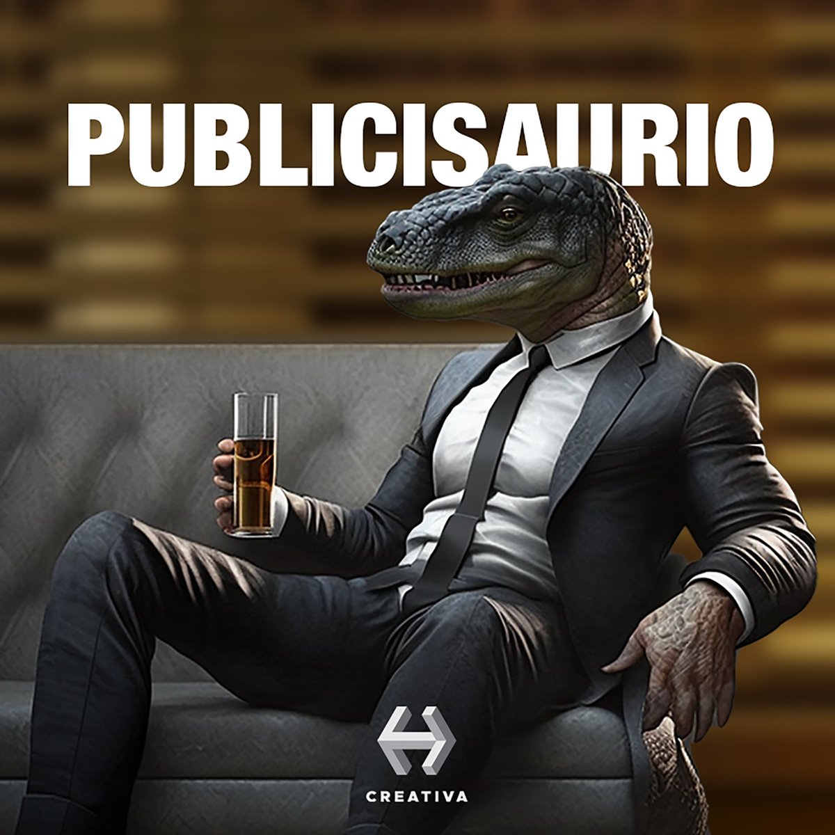 HCreativaCom's tweet photo. Las herramientas de AI además de agilizar nuestro trabajo como publicistas nos permiten divertirnos. ¿Querés el tuyo? envíanos un mensaje. #Publicisaurio #Midjourney #AI #Dinoprofesiones #MadMen https://t.co/2jonBrdItk