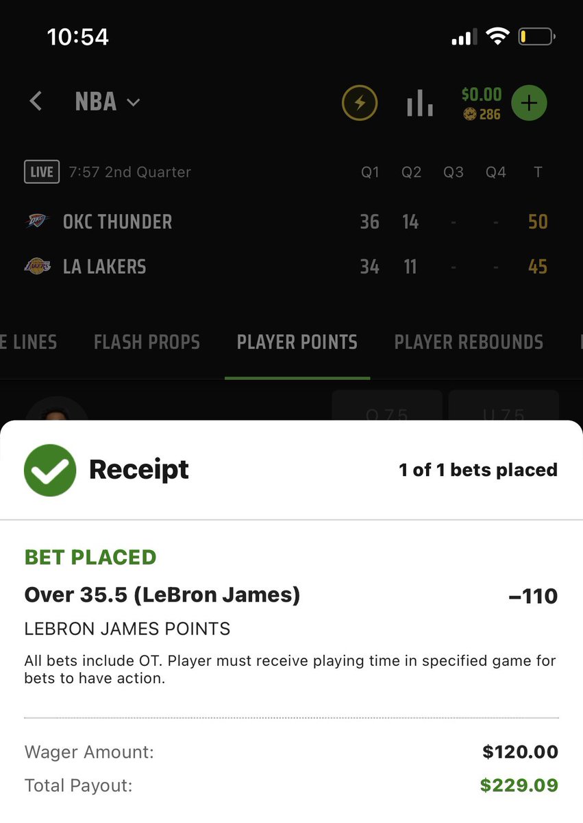 TrePope8's tweet photo. They crazy for giving this line live he need 16 I need 16 #LeBronJames #DraftKings #twittergambling https://t.co/KtgmxS04zJ