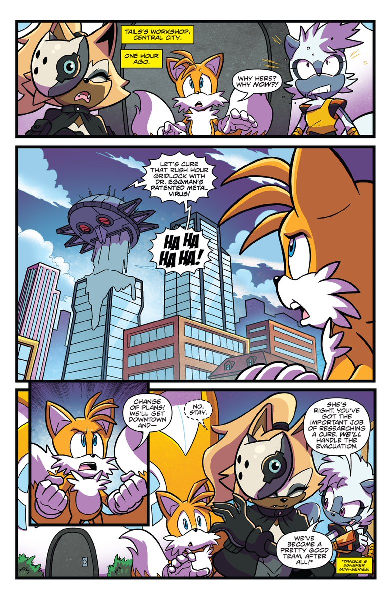 Hourly IDW Sonic tweet media