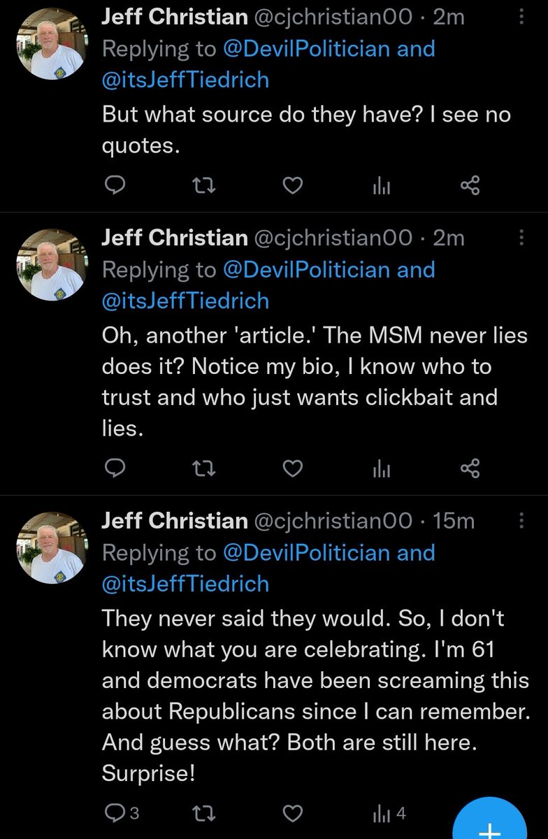 DevilPolitician's tweet image. You may hate me but it ain't no lie
Baby bye bye bye
#YouMadBro
#AnotherOneBitesTheDust
#SelfCensor
#FactsDontCareAboutYourFeeings