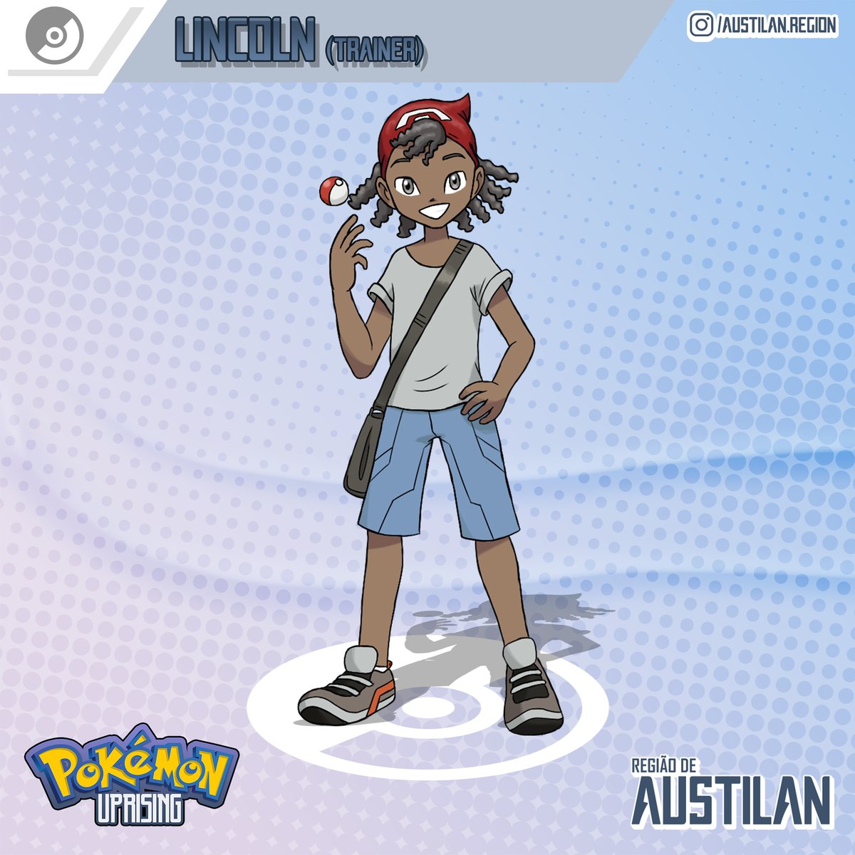 AustilanRegion's tweet photo. LINCOLN 

Lincoln is your friend and rival on this journey

#pokemon #fakemon #オリポケ #hackrom https://t.co/c15wW0t92O