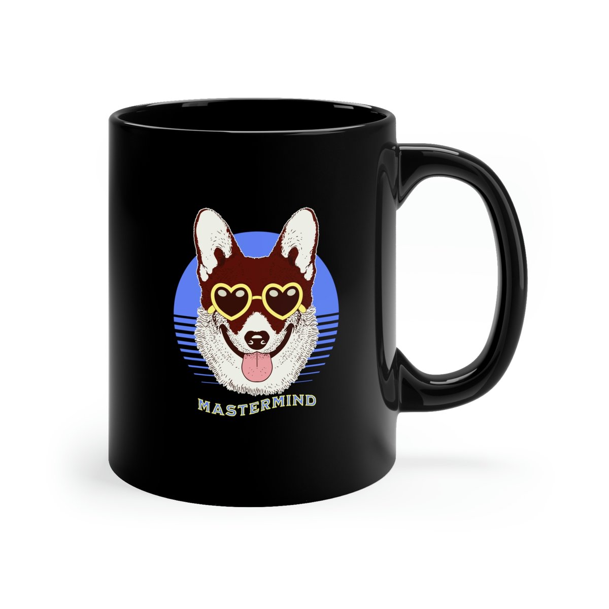digi_node's tweet image. Dog wearing sunglasses retro mug. Humorous 'Mastermind' quote. Gift for friend, for animal lover. Cool artwork on both sides of cup. #etsysale #etsy 

Find here: etsy.me/3YfRajx via @Etsy